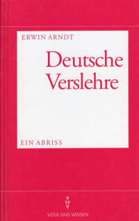 Deutsche Verslehre. Ein Abriss