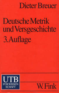 Deutsche Metrik und Versgeschichte