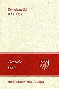 Der galante Stil 1680-1730